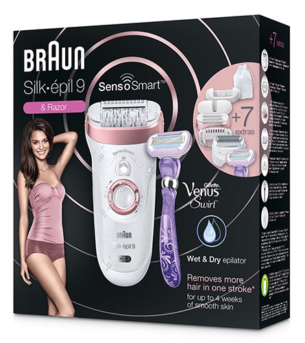 BRAUN Silk-épil SensoSmart 9/870 Další vlastnosti